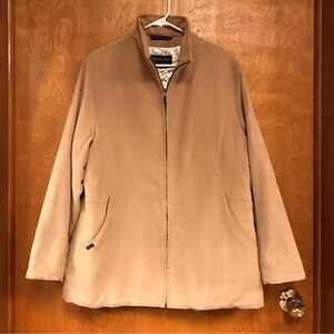 London Fog Limited Edition Women’s Insulated All-Weather Suede Jacket  - Size L